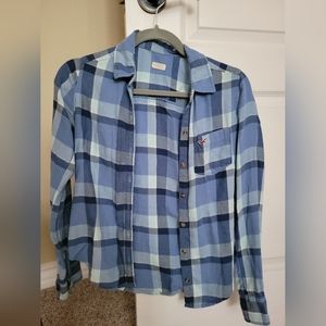 Hollister l/s plaid shirt